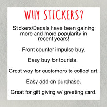 Load image into Gallery viewer, Mothman Holding a Lantern Full of Fireflies Sticker