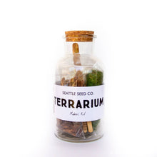 Load image into Gallery viewer, DIY Large Jar Terrarium with Soil and Moss Garden Crafts Kit