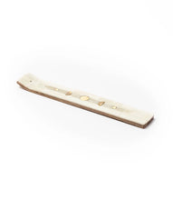 Load image into Gallery viewer, Indukala Moon Phase Incense Holder - Hand Carved Wood Bone