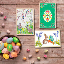 Load image into Gallery viewer, SPRING BUNNIES Wood Postcard