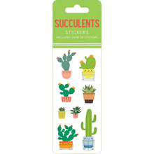 Load image into Gallery viewer, Succulents Sticker Set
