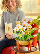 Load image into Gallery viewer, Serenity Orchid Paper Bouquet