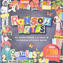 Load image into Gallery viewer, Ransom Notes Sticker Book