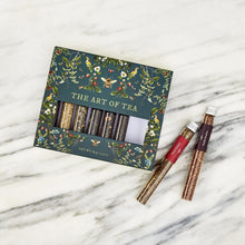 Load image into Gallery viewer, Poetry of Tea 8 Tube Gift Set Includes: Darjeeling, Chamomile, Lemon Ginger, Earl Grey, Blood Orange, Green Rooibos, Vanilla Rooibos, Cranberry and Cinnamon - Net Wt 3.14 oz