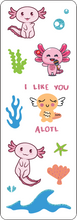Load image into Gallery viewer, Axolotls Sticker Set
