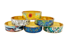 Load image into Gallery viewer, Cuff Bracelet - William Morris "Lily"