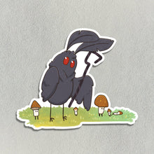 Load image into Gallery viewer, Cute Mothman Mushroom Herder Sticker