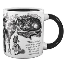 Load image into Gallery viewer, Cheshire Cat Heat-Changing Coffee Mug