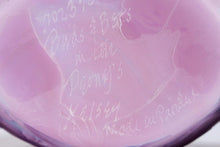 Load image into Gallery viewer, Kelsey Murphy (Ohio/West Virginia, 20th/21st c.), "Bird and Bees in the Peonies," 8 inch tall vase