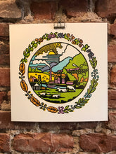 Load image into Gallery viewer, State Seal of West Virginia, Reverse Side - 12" x 12"