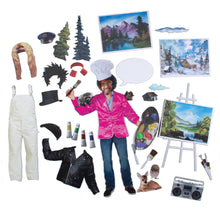 Load image into Gallery viewer, Bob Ross Magnetic Dress Up Set