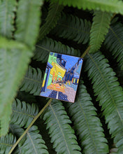 Load image into Gallery viewer, Café Terrace at Night Enamel Pin