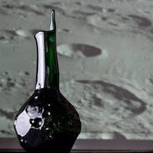 Load image into Gallery viewer, 2420 Malachite Asteroid Blenko Carafe