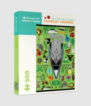 Load image into Gallery viewer, Charley Harper: Secret Sanctuary 500-piece Jigsaw Puzzle