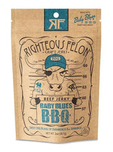 Load image into Gallery viewer, Bootleggin' Baby Blues BBQ Beef Jerky 2oz