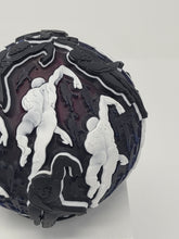 Load image into Gallery viewer, Cameo Paperweight "Boy: Coming, Going, & Blue"