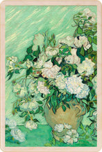 Load image into Gallery viewer, VAN GOGH ROSES Wood Postcard