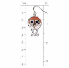 Load image into Gallery viewer, Charley Harper's Barn Owl Earrings