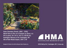 Load image into Gallery viewer, Massif dans le Parc by Victor Charreton - Daywood Collection Magnet