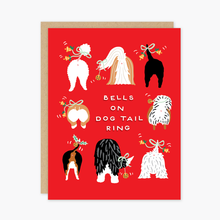 Load image into Gallery viewer, Dog Tails Holiday Card
