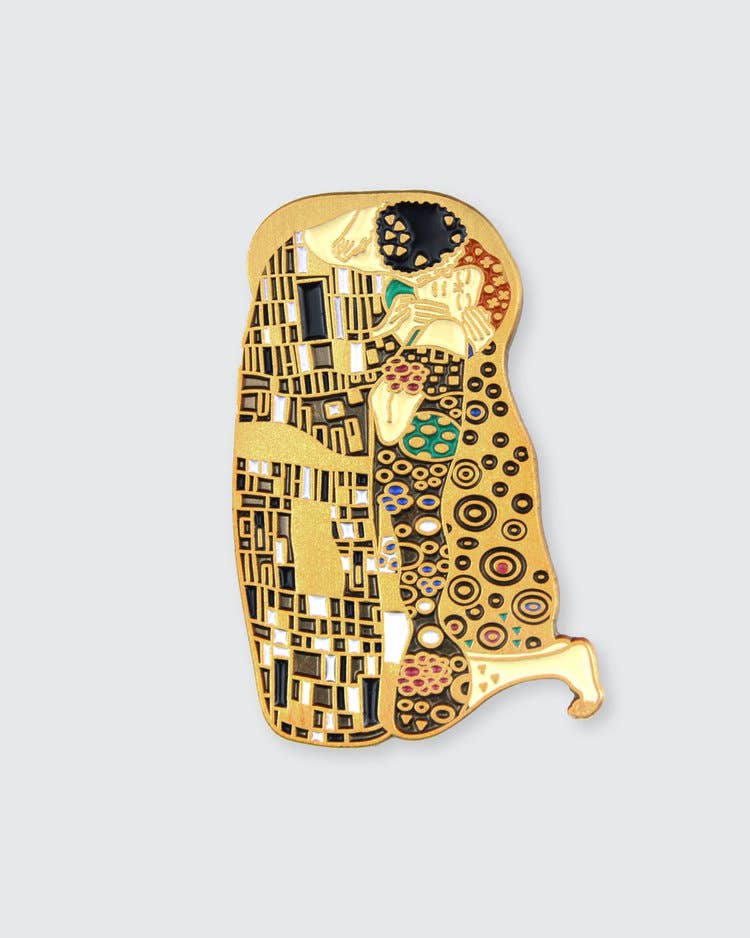 The Kiss (Klimt) Enamel Pin