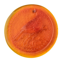 Load image into Gallery viewer, 4&quot; &#39;Cardinal&#39; Suncatcher - Tangerine
