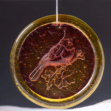 Load image into Gallery viewer, 4&quot; &#39;Cardinal&#39; Suncatcher - Tangerine
