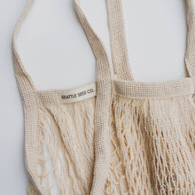 Load image into Gallery viewer, French Market String Tote Reusable Pure Cotton Bag
