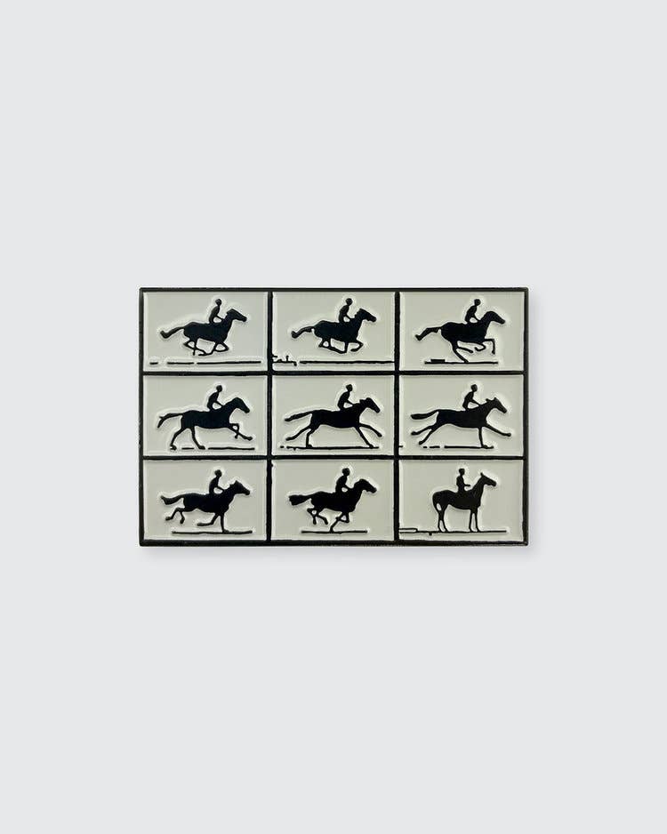 Horse in Motion Enamel Pin