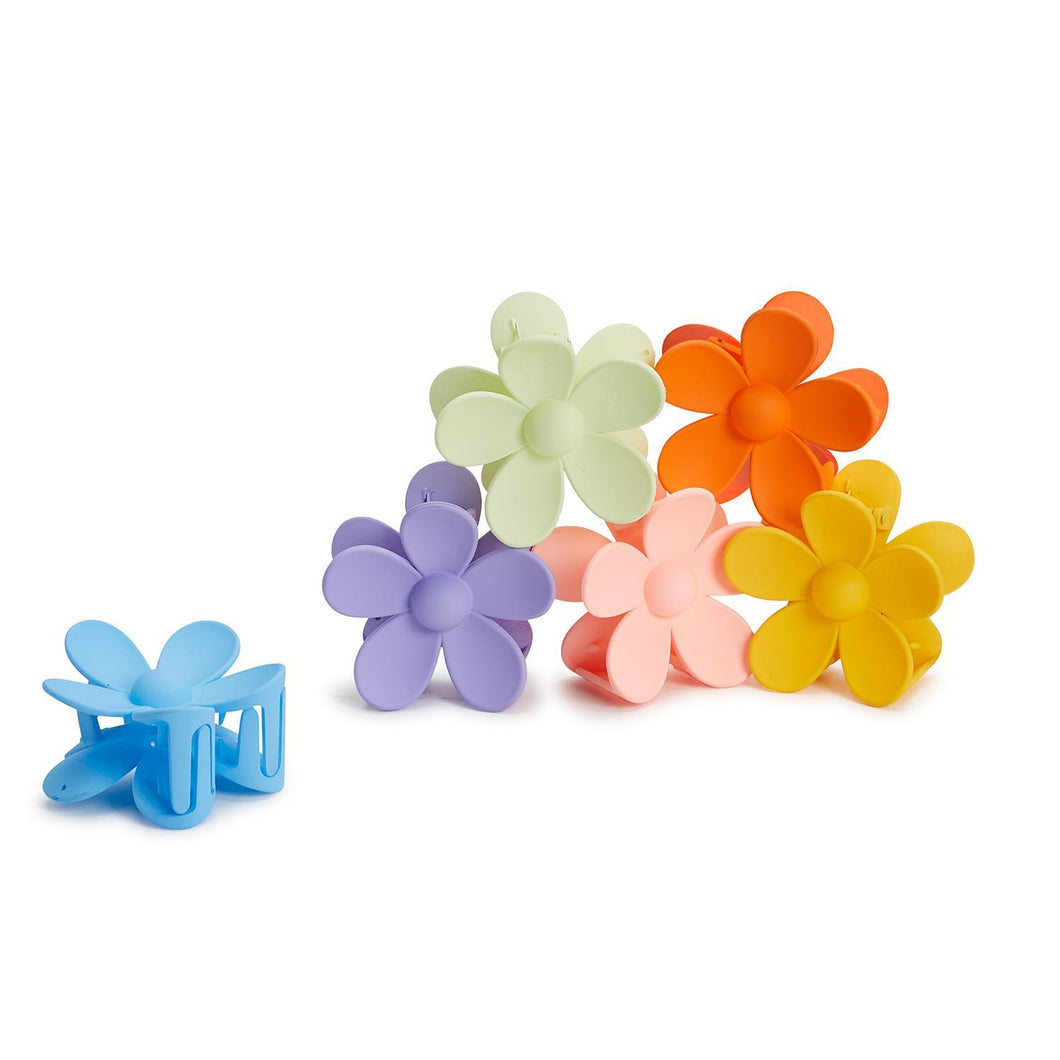Full Bloom Floral Claw Clip