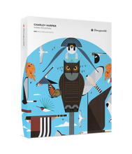 Load image into Gallery viewer, Charley Harper: Hawk Mountain 500-Piece Circular Jigsaw Puzzle
