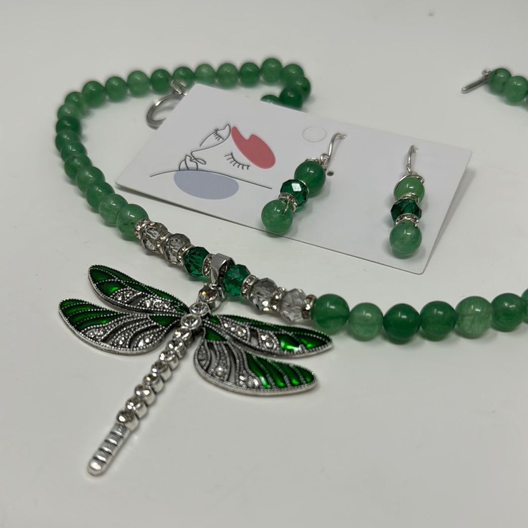 Green Dragonfly Set