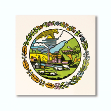 Load image into Gallery viewer, State Seal of West Virginia, Reverse Side - 12" x 12"
