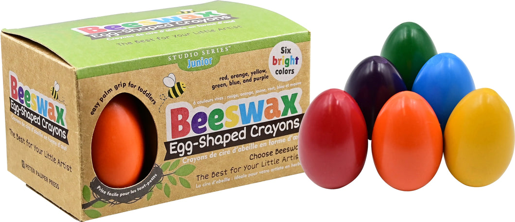 Studio Series Junior Beeswax Egg-Shaped Crayons