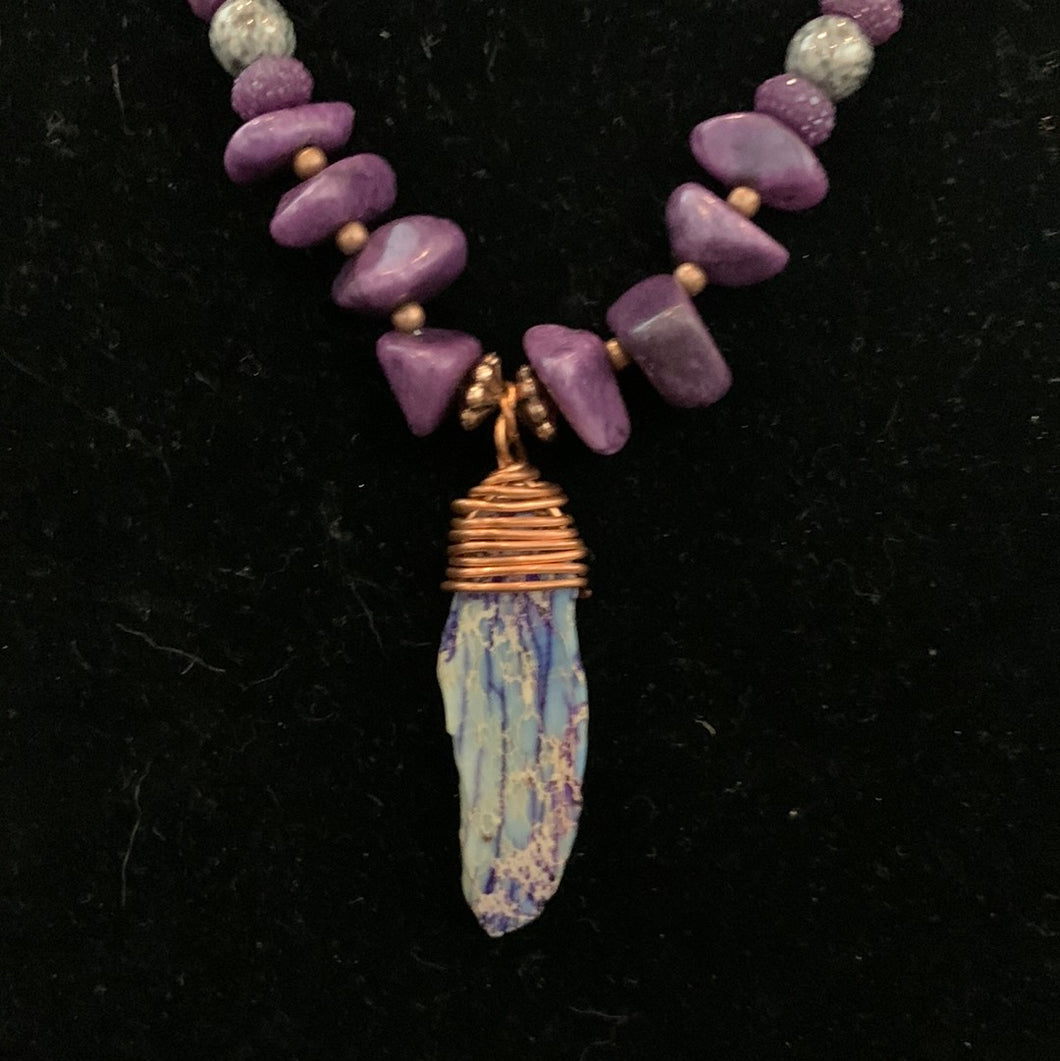 Purple Stone Set