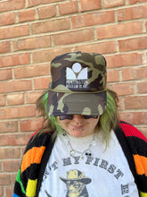 Load image into Gallery viewer, HMA Logo Camo Trucker Hat
