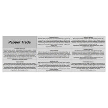 Load image into Gallery viewer, The Pepper Trade 8 Tube Gift Set Includes: Sarawak White, Tropical Blend, Chinese Szechuan, Lemon Pepper, Rainbow Blend, Indian Green, Brazilian Pink, Veitnamese Black - Net Wt 4.83 oz
