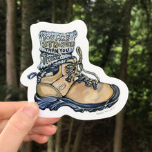 Load image into Gallery viewer, Hiking Boot Waterproof Sticker
