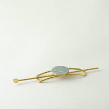 Load image into Gallery viewer, Ria Hair Slide with Stick - Reconstituted Stone

