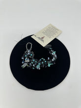 Load image into Gallery viewer, Black &amp; Turquoise Bracelet
