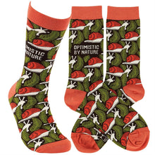 Load image into Gallery viewer, Optimistic Snail Socks
