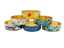 Load image into Gallery viewer, Cuff Bracelet - van Gogh &quot;Sunflowers&quot;

