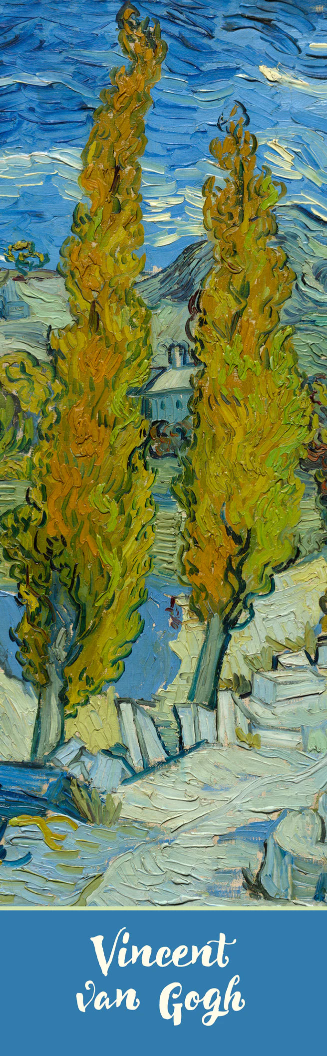 Van Gogh The Poplars at Saint-Rémy Bookmark