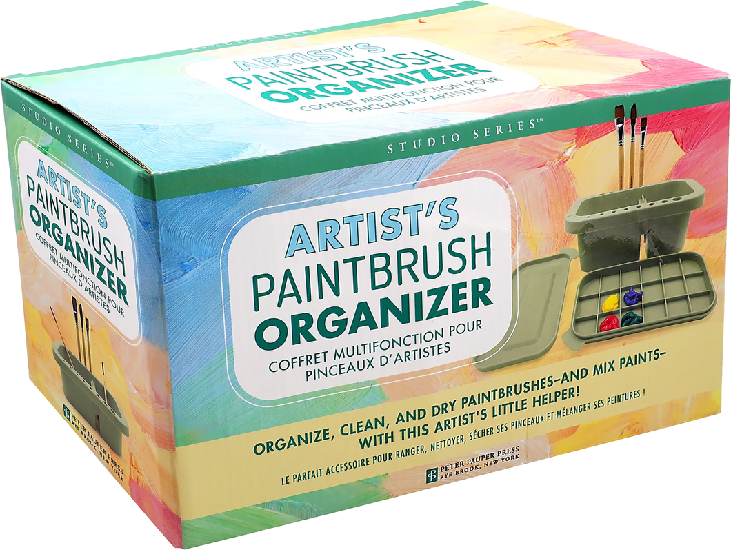 Artist's Paintbrush Organizer