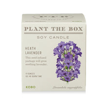 Load image into Gallery viewer, Heath Lavender Plant the Box Candle
