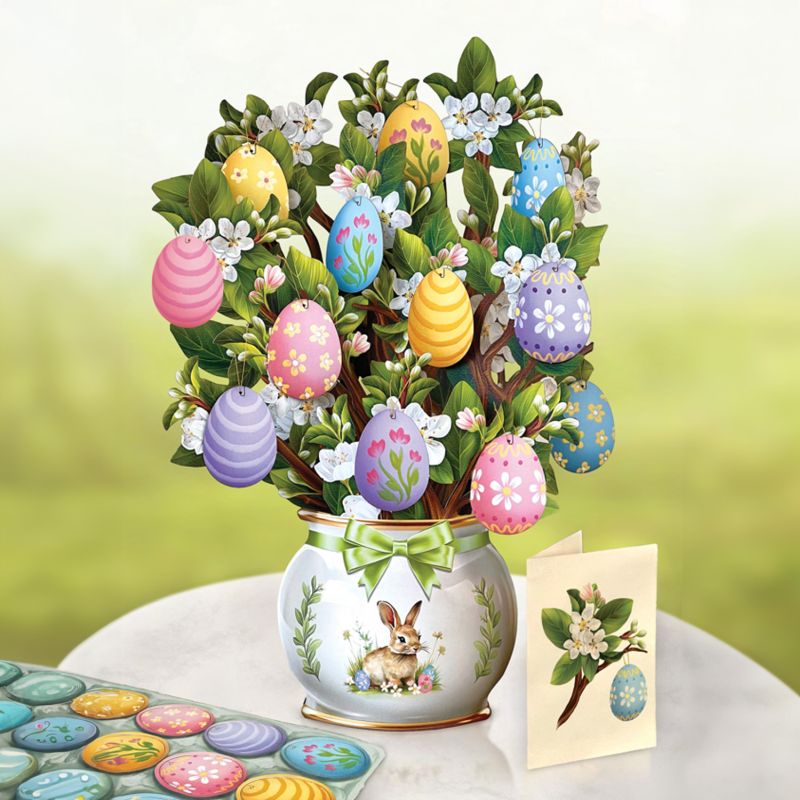Easter Egg Tree Paper Bouquet
