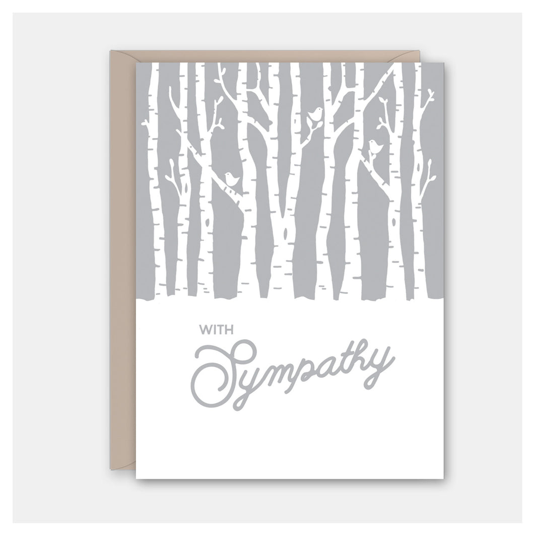 With Sympathy Card