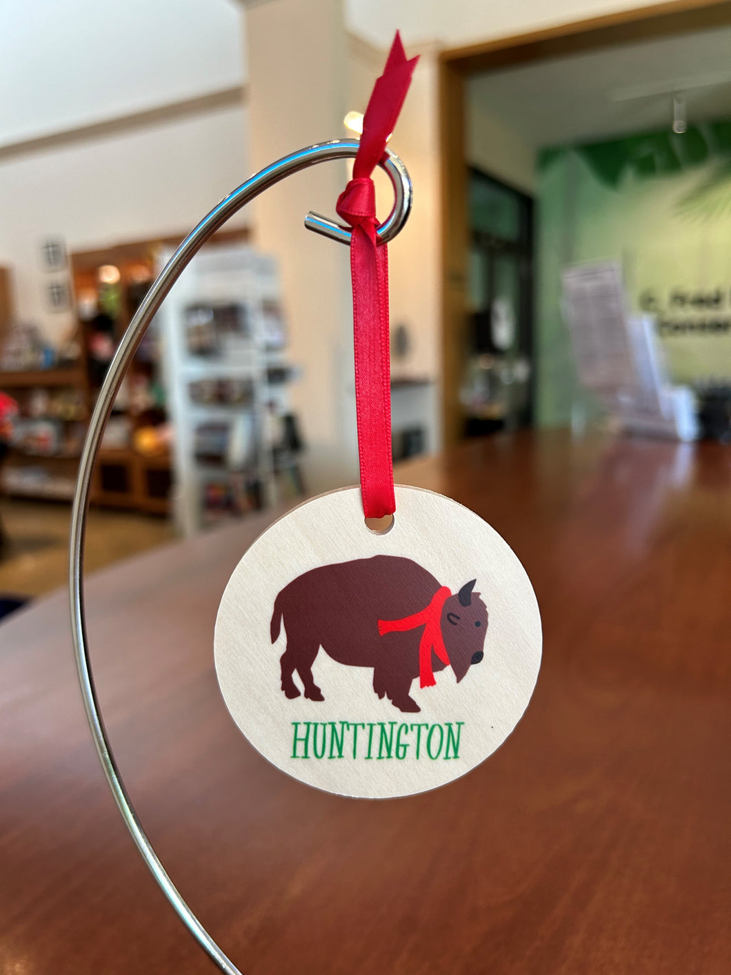 Huntington Bison Ornament