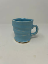 Load image into Gallery viewer, Porcelain Mug w/ Robin&#39;s Egg Satin Glaze
