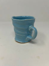 Load image into Gallery viewer, Porcelain Mug w/ Robin&#39;s Egg Satin Glaze
